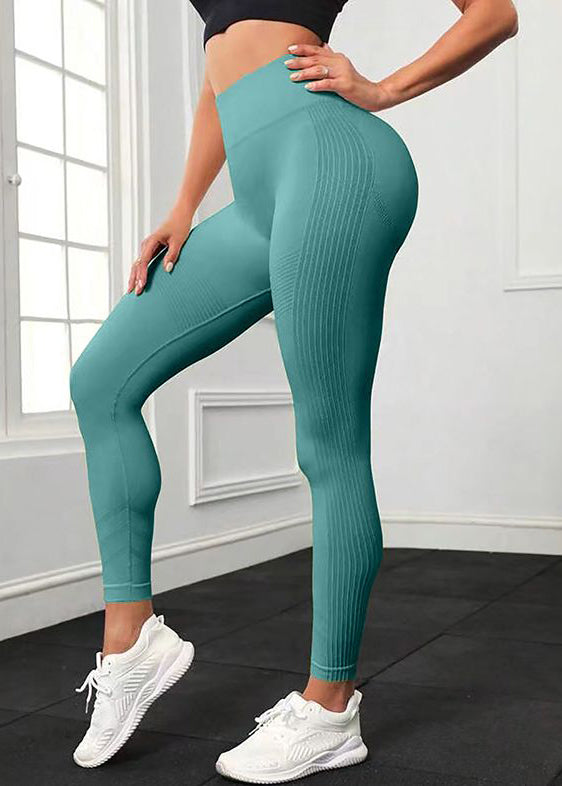 New Red Butt Scrunch Nylon High Waist Yoga Pants