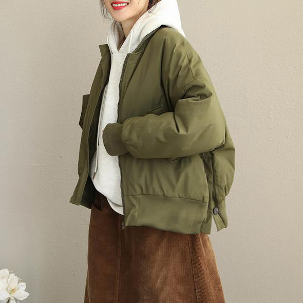 New Thicken Short Coat Loose Winter Jacket Q1916