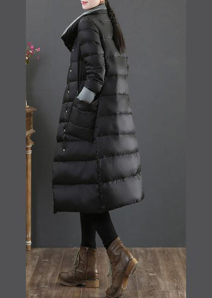 New Clothing Winter Jacket Coats Silver Gray Stand Collar Pockets Down Jacket Woman