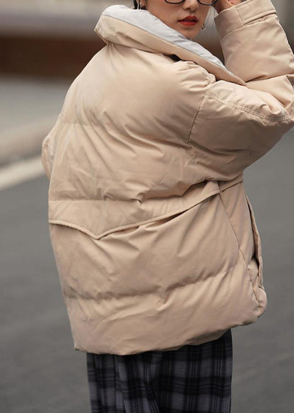 New Clothing Jackets Nude Stand Collar Patchwork Outwear