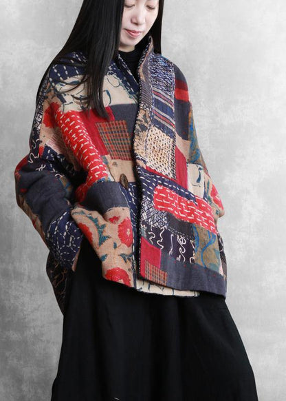 New Warm Winter Coat V Neck Pockets Parkas for