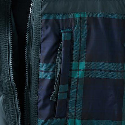 New Down Jacket Winter Overcoat Red Stand Collar Patchwork Goose Down Coat
