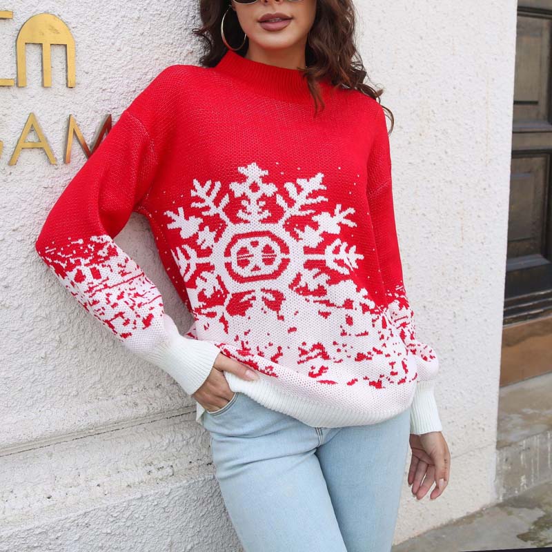Jacquard Christmas Sweater