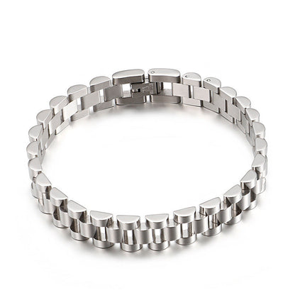 Minimalist Chain Bracelet Watch