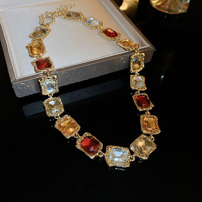 Bayleigh Diamond Square Choker