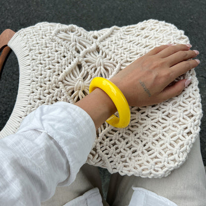 Heidy Chunky Resin Bangle