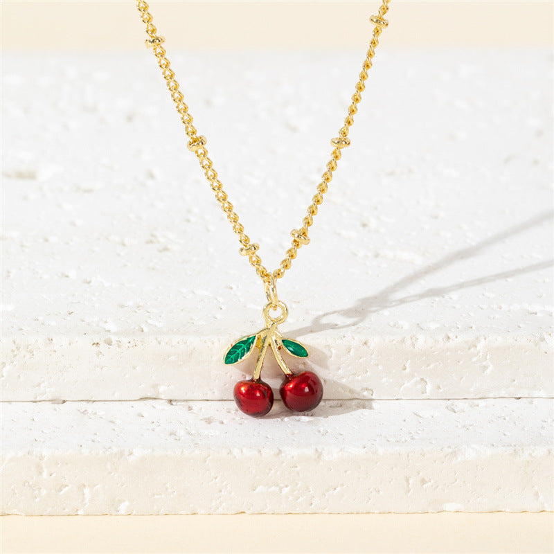 Jalyssa Enamel Fruit Necklace