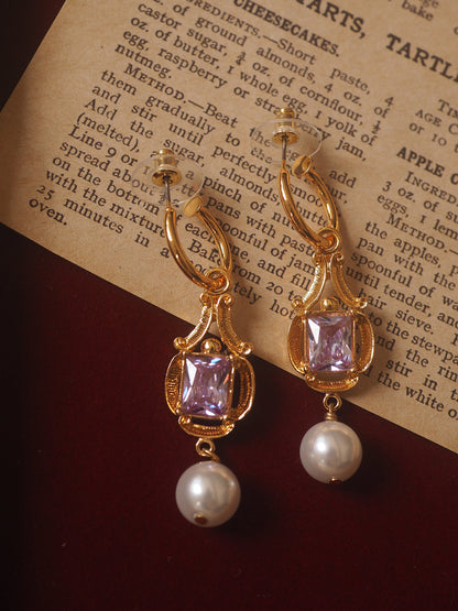 Miri Gemstone Drop Earrings