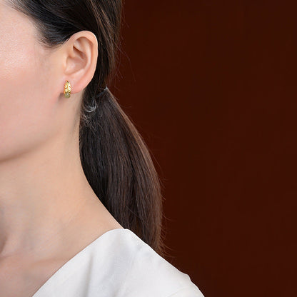 Ophelia Jade Leaf Drop Earrings