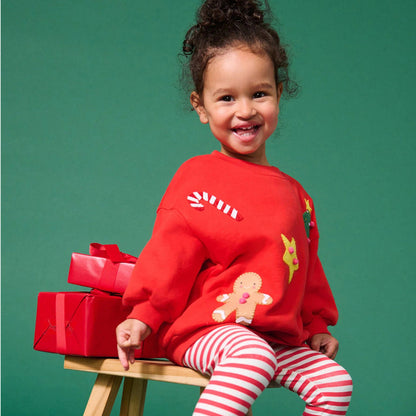 Kids' Sweatshirt with Festive Christmas Design R&B