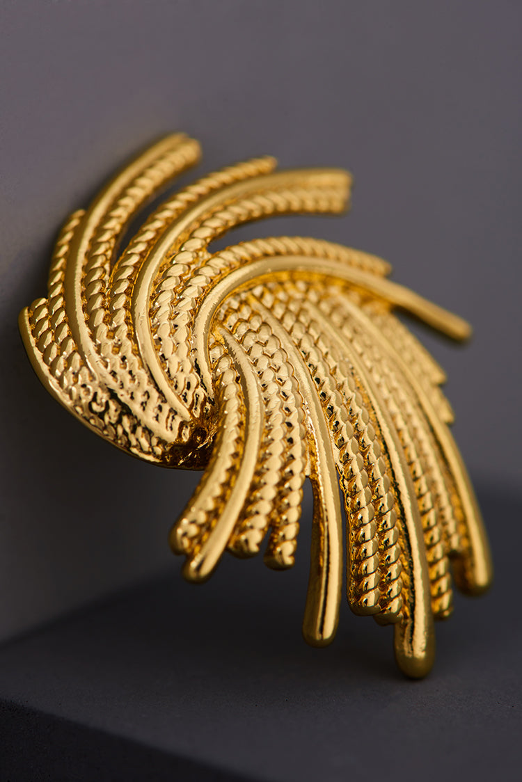 Eden Retro Gold Earrings