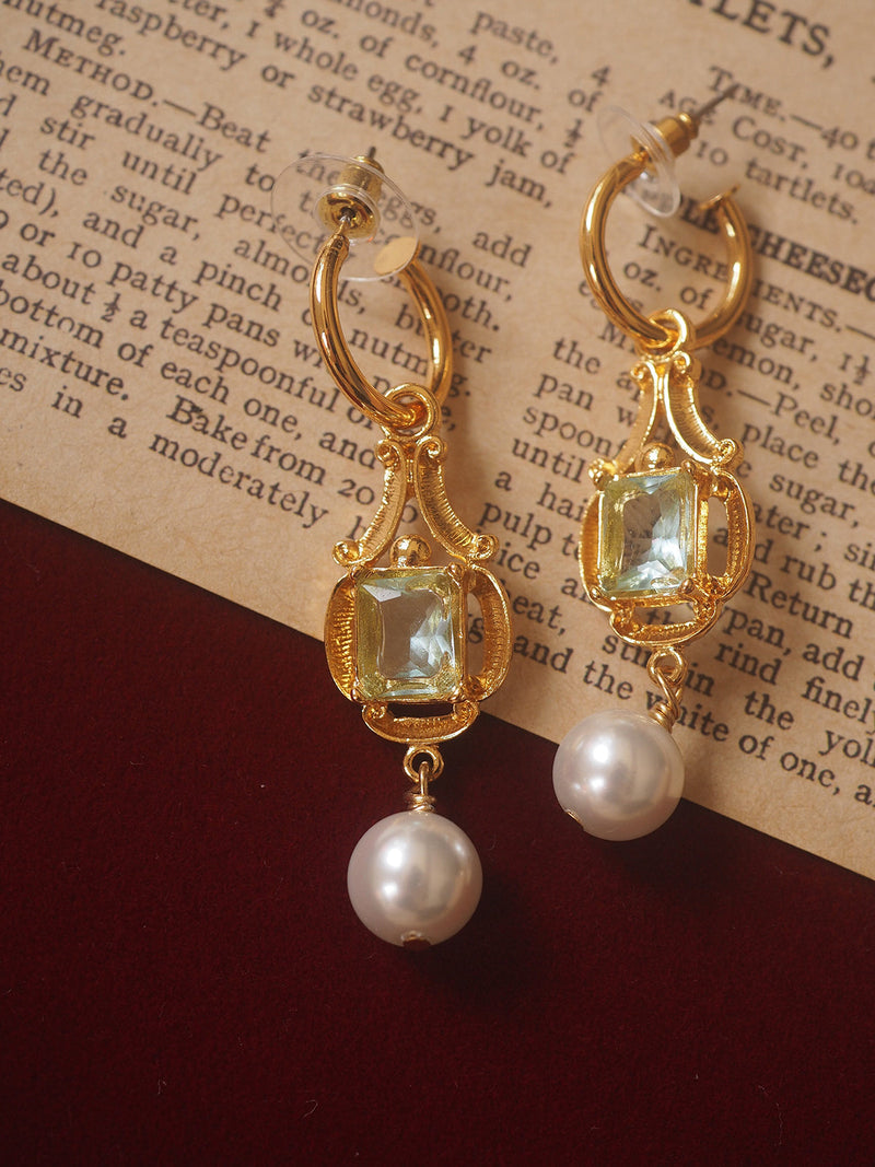 Miri Gemstone Drop Earrings