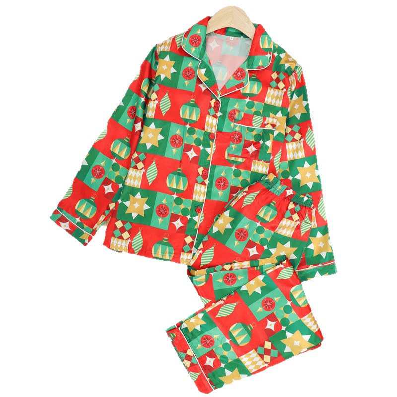 Holiday Family Button-Down Christmas Pajama Set