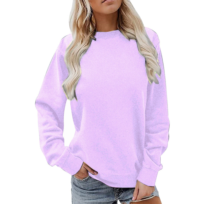 Women's Sweatshirt with Soft Lining and Festive Wine Motif