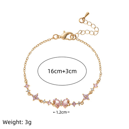 Angelique Dainty Butterfly Zircon Jewelry