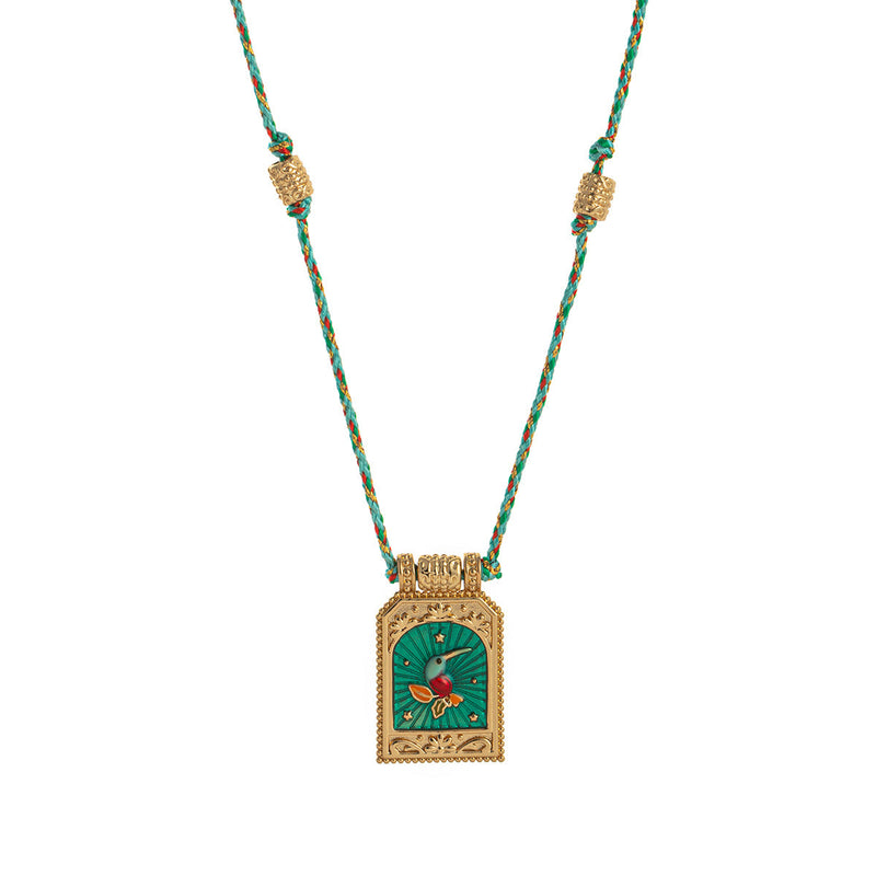 Siyona Cord Charm Necklace