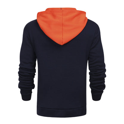 Women's Christmas Hoodie with Festive Motif and Hood