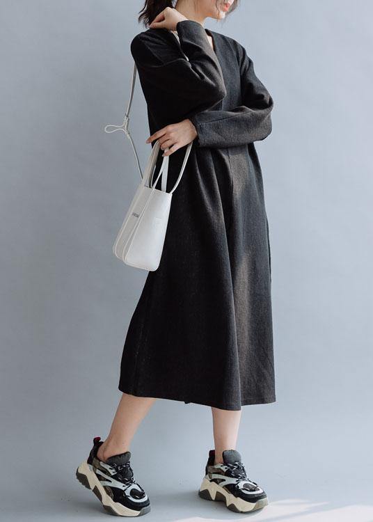 Organic V Neck Cotton Dresses Ideas Black Dresses Fall