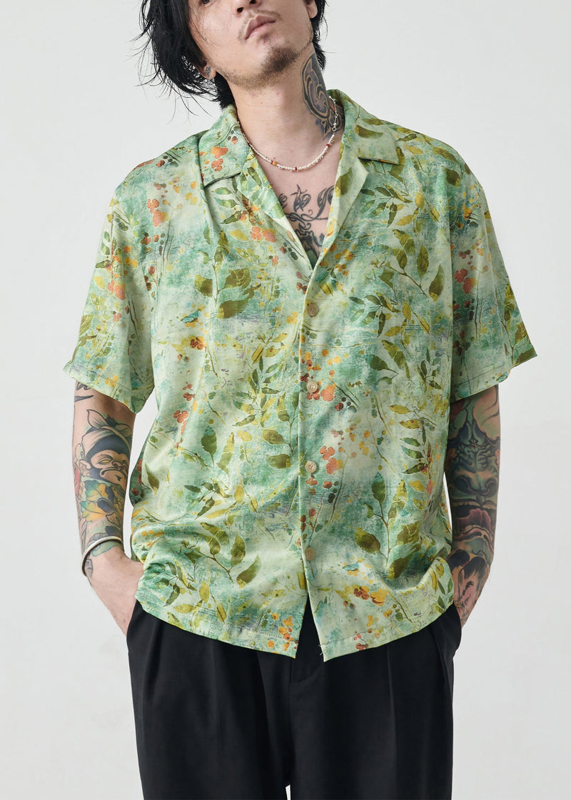 Original Japanese Wizard of Oz Hawaiian Shirt Short Sleeved