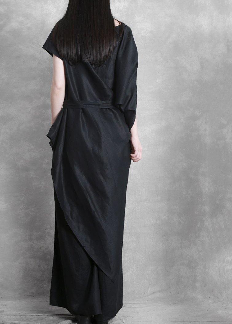 Original Female Irregular Suit Personality More Wearing Black Shirt Loose Pants Summer