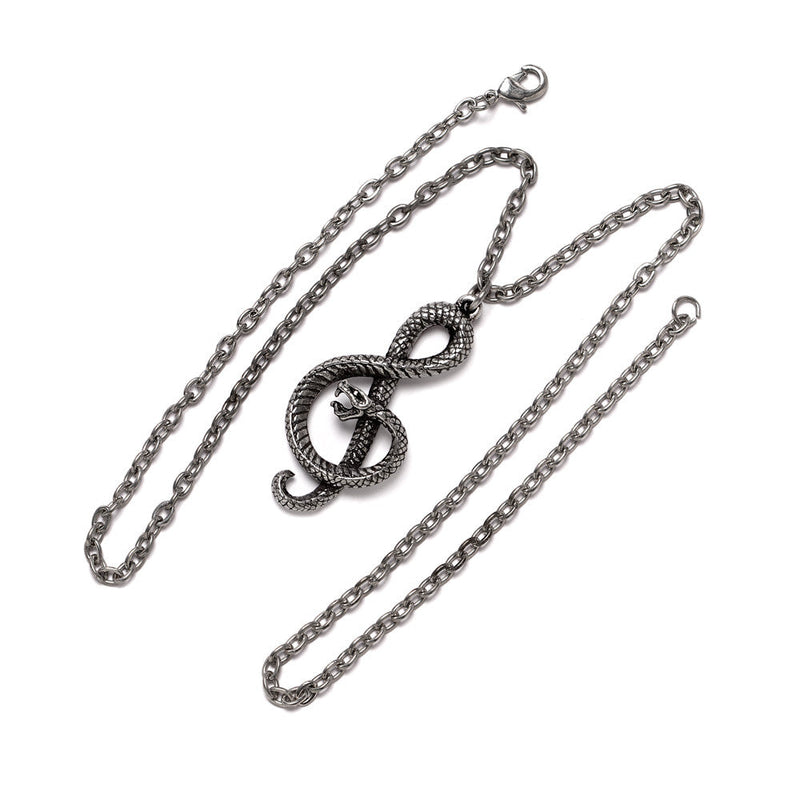 Playing the Devil's Tune Musical Snake Pendant by Alchemy Gothic
