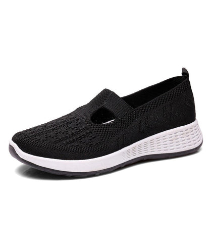 Platform Flat Shoes for Pink Breathable Mesh