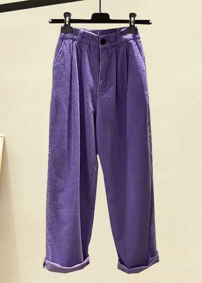 Black Print O-neck Cotton Knit Sweater and Straight Pants Two Pieces Set Winter
