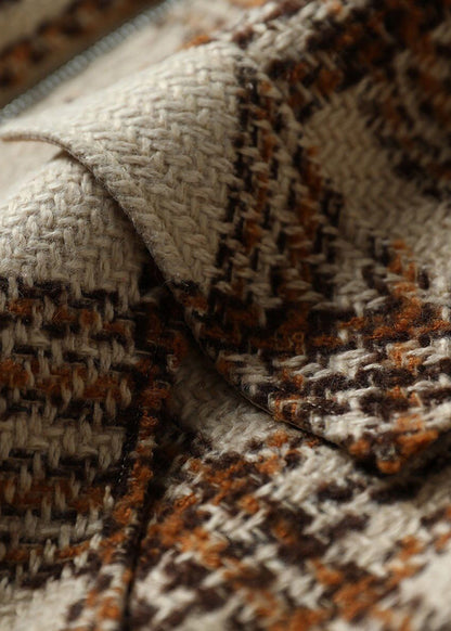 Coffee Thick Patchwork Teddy Faux Fur Coats Winter
