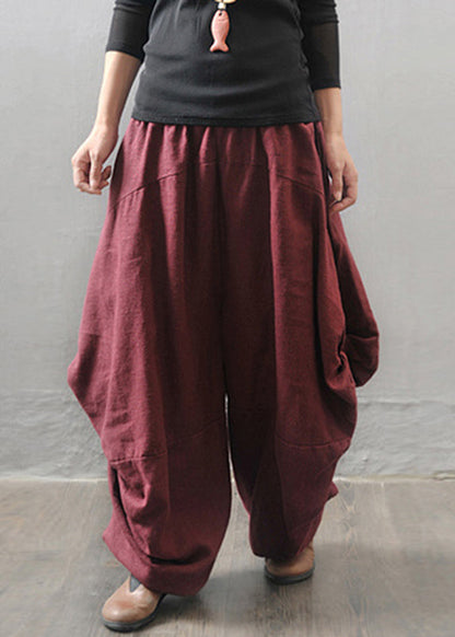 Mulberry Pockets Lantern Pants Spring