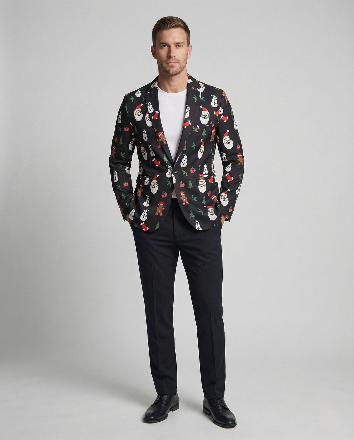 Men's Christmas Blazer Slim Fit