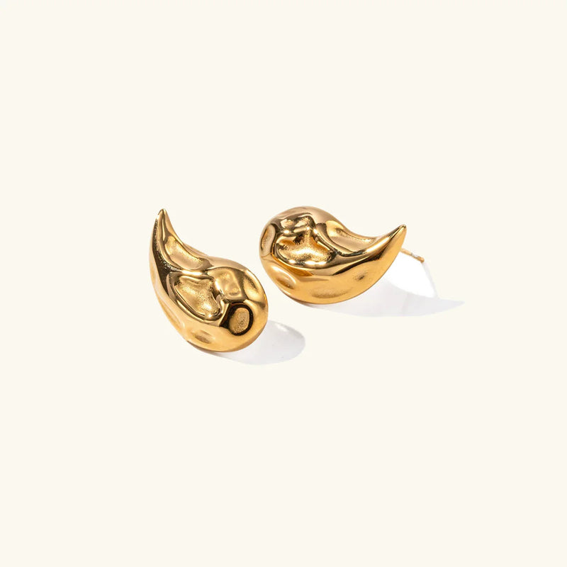 Raven Teardrop Earrings