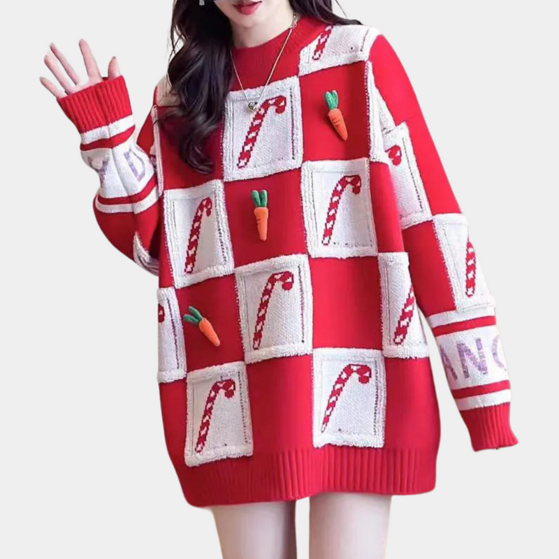 Oversized Christmas Sweater Ugly Christmas Sweater Women's