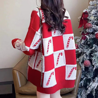 Oversized Christmas Sweater Ugly Christmas Sweater Women's