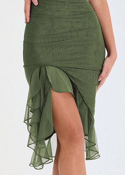 Ruched Dress Robe Summer Backless Club Party Dress