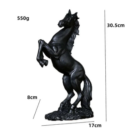 Rearing Horse Sculpture