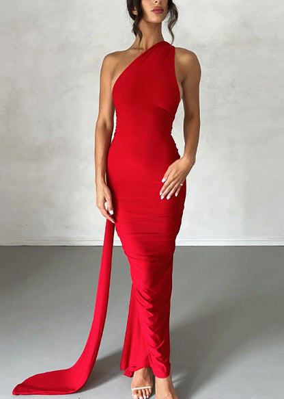 Backless Green Slim Fit Long Dress Sleeveless