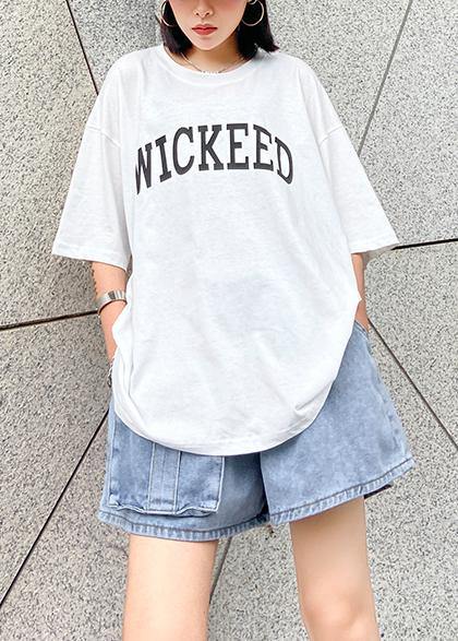 Short-sleeved T-shirt Summer Dress Loose Large Size Compassionate Two-piece Shirt With Shawl