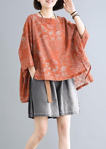 Simple Chiffon Tunics for Organic Chiffon Print Dobby Blouse