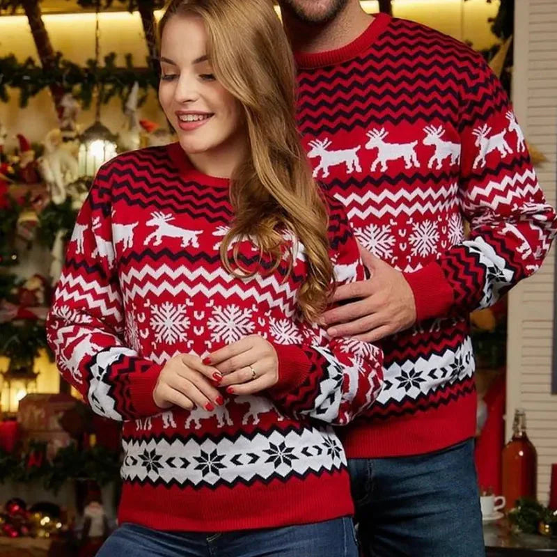 Christmas Sweater - Unisex Winter Sweater for Couples