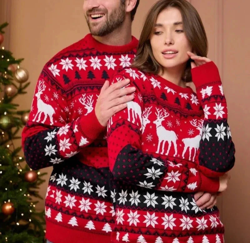 Christmas Sweater - Unisex Winter Sweater for Couples