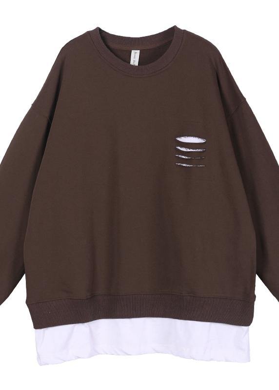 Street Chocolate Hole Pullover Streetwear