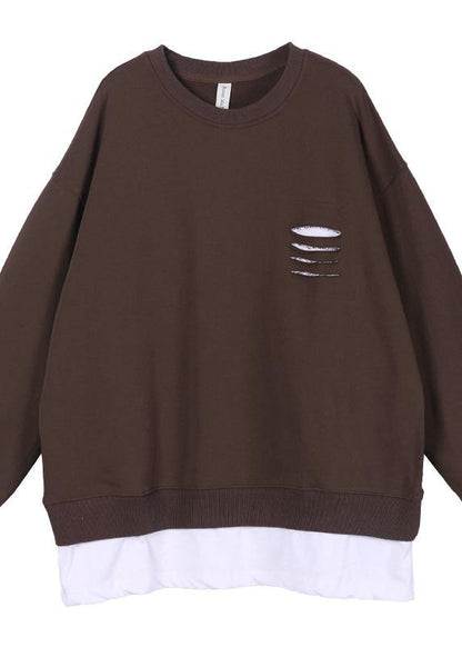 Street Chocolate Hole Pullover Streetwear