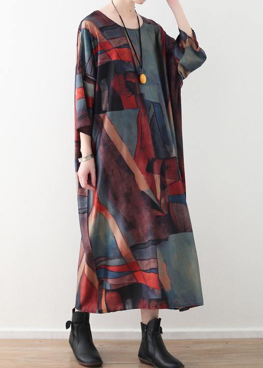Unique Saitn Red and Green Spring Robe