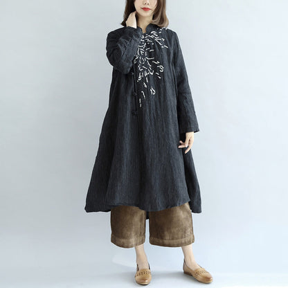 Black Linen Dresses Linen Blouses Caftans