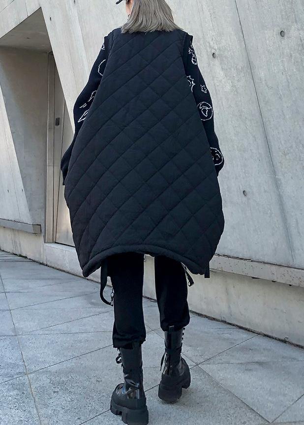 Warm Winter Outwear Green Stand Collar Pockets Sleeveless Parkas