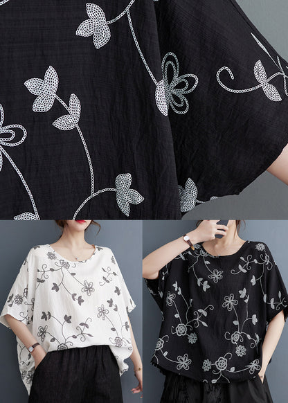 White O-neck T Shirts Short Sleeve