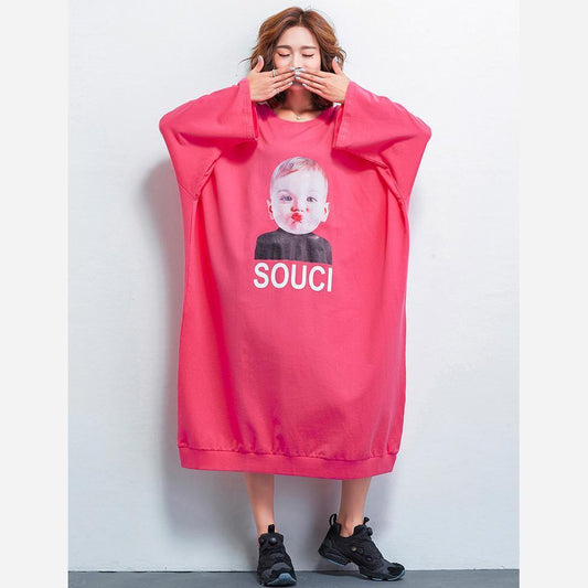 Clothing Loose Print Dresses