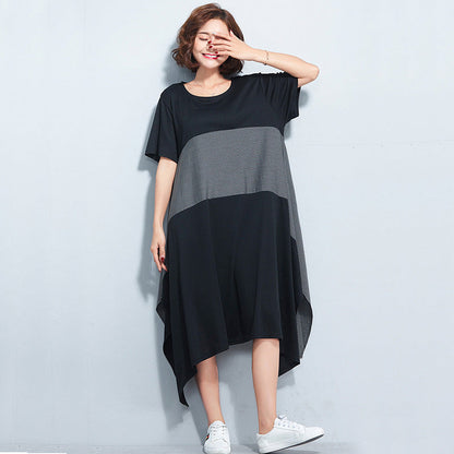 Clothing Striped Summer Long Shirt Dresses