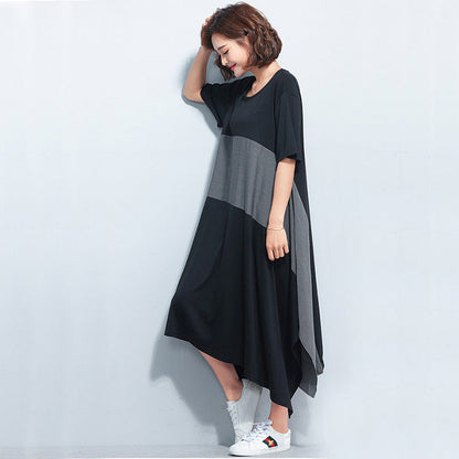 Clothing Striped Summer Long Shirt Dresses
