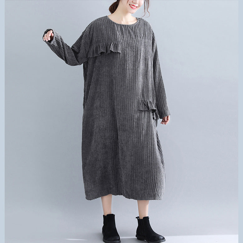 Kintted Dress Loose Pullover Long Shirt